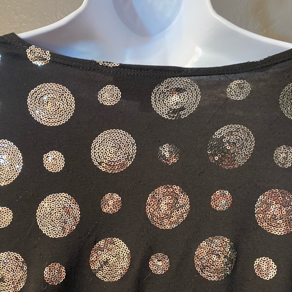 SKINKY BRAND Black with Silver Sequin Polka-Dots - Picture 12 of 15